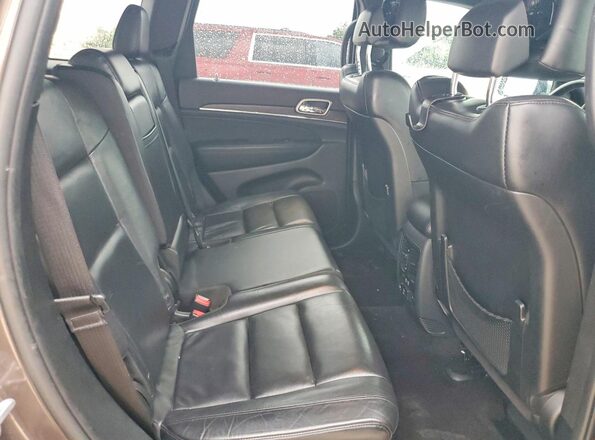 1C4RJEBG3JC209003 2018 JEEP GRAND Brown Rear interior view