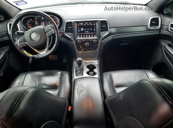 1C4RJEBG3JC209003 2018 JEEP GRAND Brown Dashboard view