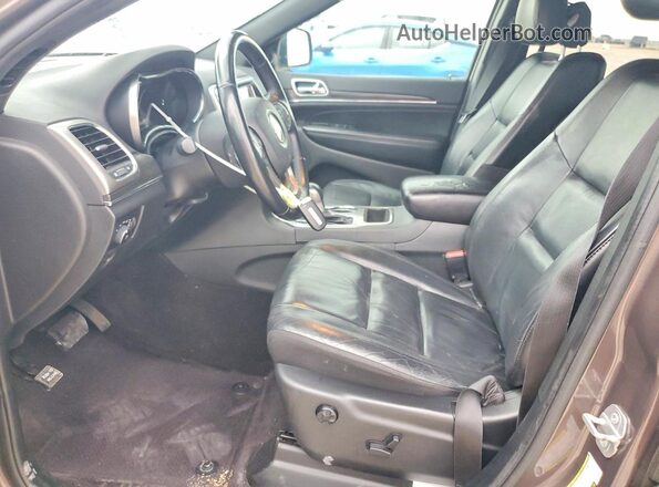 1C4RJEBG3JC209003 2018 JEEP GRAND Brown Front interior view