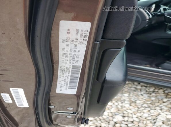 1C4RJEBG3JC209003 2018 JEEP GRAND Brown VIN sticker view