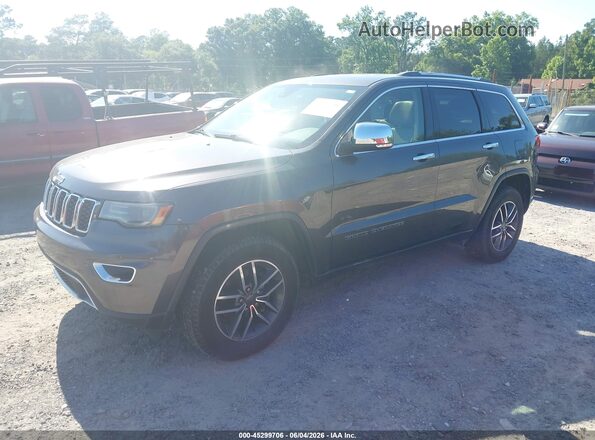1C4RJEBG3KC680733 2019 JEEP GRAND CHEROKEE Gray Vista tres cuartos delantera izquierda