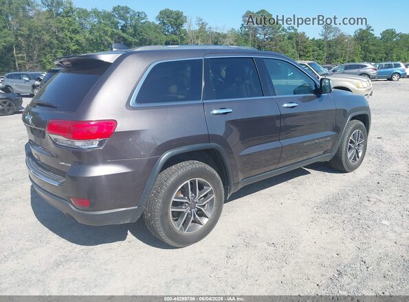 1C4RJEBG3KC680733 2019 JEEP GRAND CHEROKEE Gray Trasero derecho