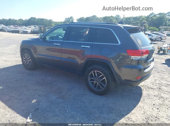 1C4RJEBG3KC680733 2019 JEEP GRAND CHEROKEE Gray Trasero izquierdo
