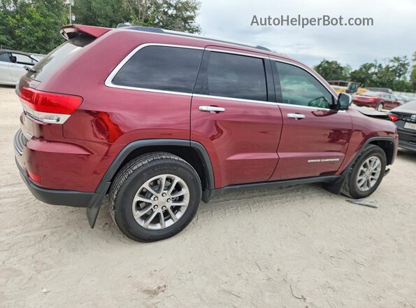 1C4RJEBG4GC369481 2016 JEEP GRAND Burgundy 