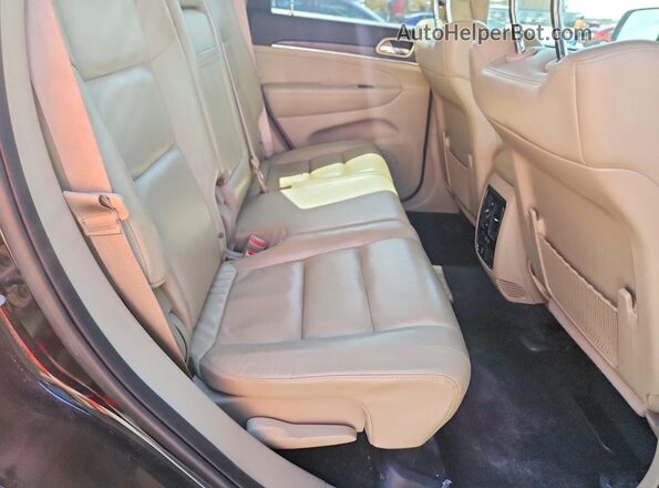 1C4RJEBG4HC965403 2017 JEEP GRAND Black უკანა სავარძლების ხედი