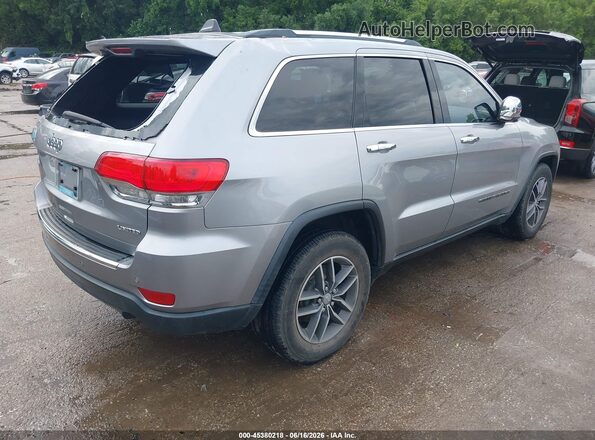 1C4RJEBG4JC301656 2018 JEEP GRAND CHEROKEE Silver Rear right