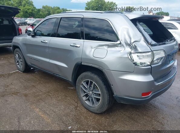 1C4RJEBG4JC301656 2018 JEEP GRAND CHEROKEE Silver Rear left