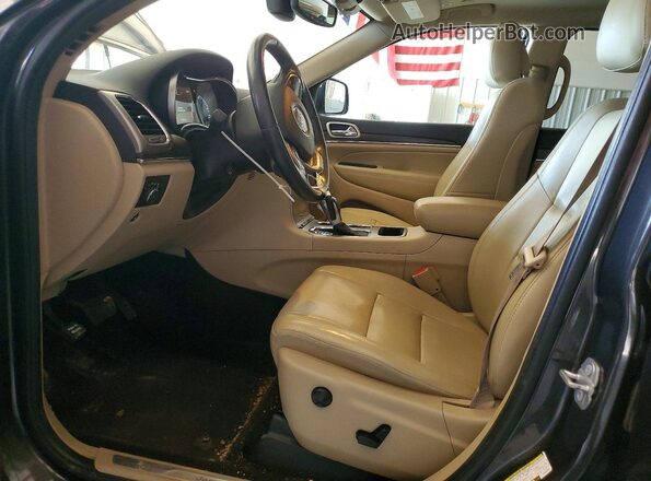 1C4RJEBG4JC361825 2018 JEEP GRAND Gray Front interior view