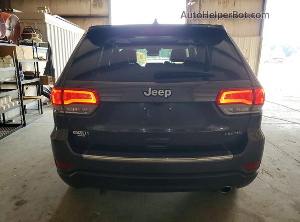 1C4RJEBG4JC361825 2018 JEEP GRAND Gray Rear view