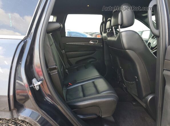 1C4RJEBG5GC314411 2016 JEEP GRAND Black უკანა სავარძლების ხედი