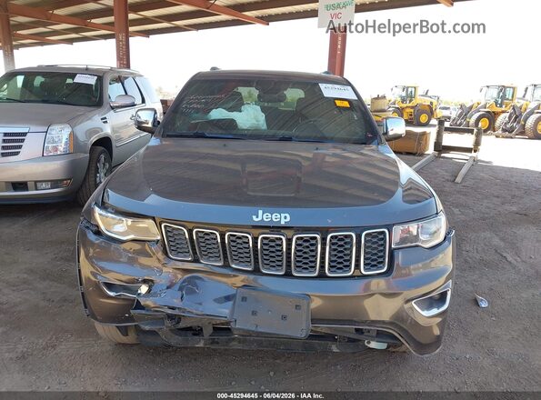 1C4RJEBG5HC617111 2017 JEEP GRAND CHEROKEE Black Вид спереду