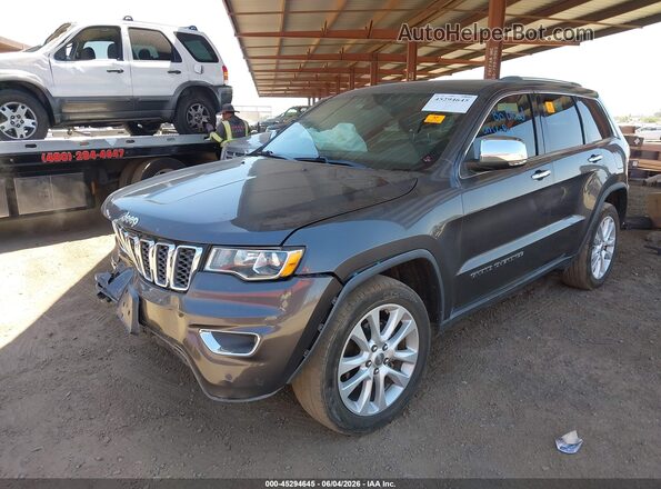 1C4RJEBG5HC617111 2017 JEEP GRAND CHEROKEE Black Передня ліва чверть