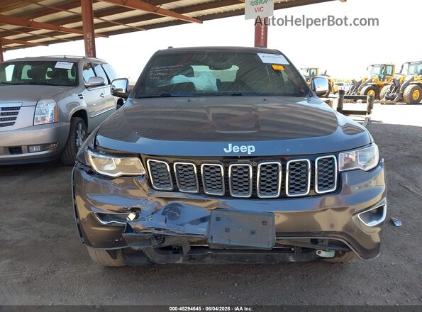 1C4RJEBG5HC617111 2017 JEEP GRAND CHEROKEE Black Вид задньої частини салону