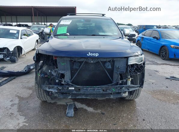 1C4RJEBG5HC712414 2017 JEEP GRAND CHEROKEE Blue Դիմացի տեսք