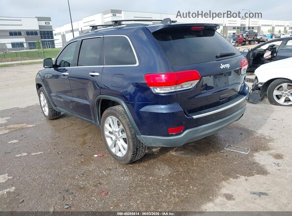 1C4RJEBG5HC712414 2017 JEEP GRAND CHEROKEE Blue Հետևի ձախ
