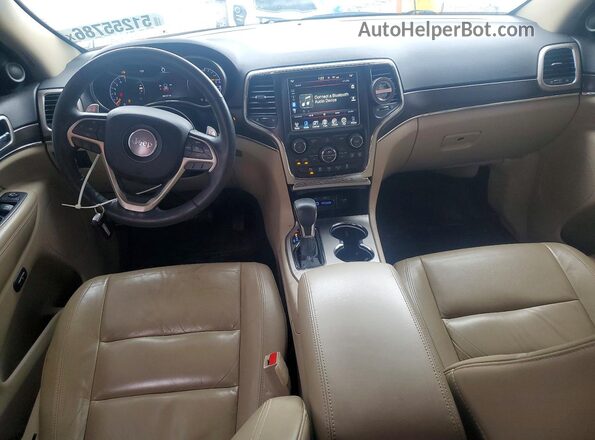 1C4RJEBG5HC805191 2017 JEEP GRAND White Vista del salpicadero