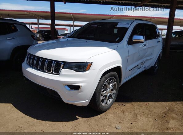 1C4RJEBG5HC826428 2017 JEEP GRAND CHEROKEE White Vista tres cuartos delantera izquierda