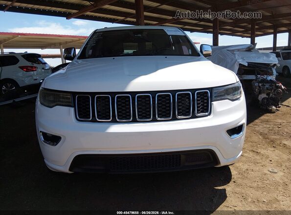 1C4RJEBG5HC826428 2017 JEEP GRAND CHEROKEE White Vista del cuadro de instrumentos