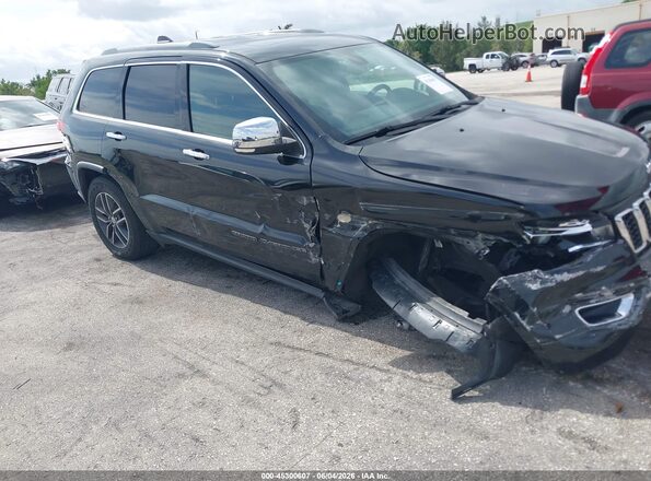 1C4RJEBG5HC916923 2017 JEEP GRAND CHEROKEE Black Front view