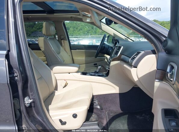 1C4RJEBG5JC131940 2018 JEEP GRAND CHEROKEE Gray Widok wnętrza z przodu