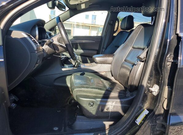 1C4RJEBG5JC277688 2018 JEEP GRAND Black Вид салону спереду