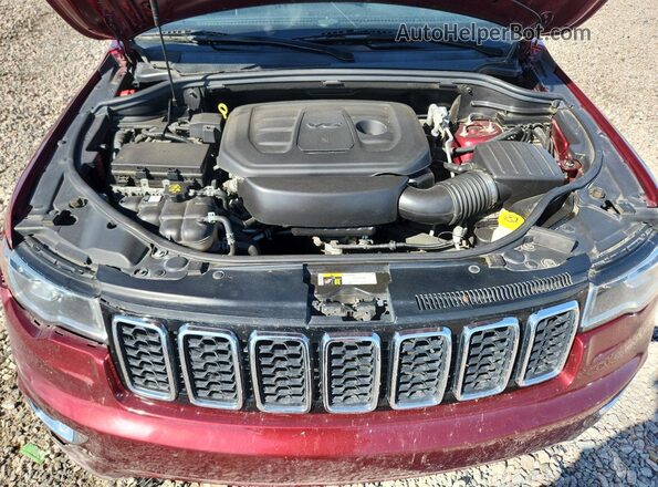 1C4RJEBG5LC139670 2020 JEEP GRAND Burgundy Widok komory silnika