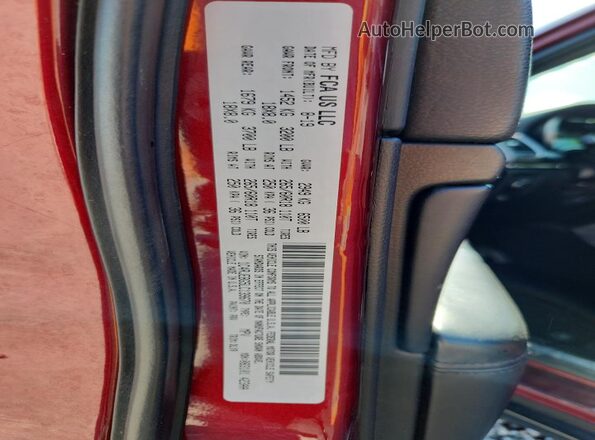 1C4RJEBG5LC139670 2020 JEEP GRAND Burgundy Widok naklejki z numerem VIN