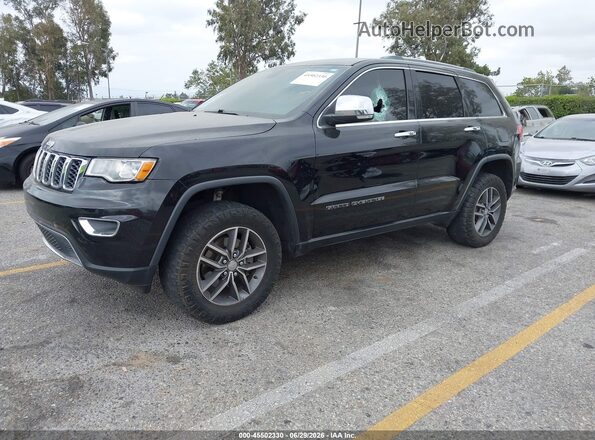 1C4RJEBG6HC626772 2017 JEEP GRAND CHEROKEE Black Передня ліва чверть