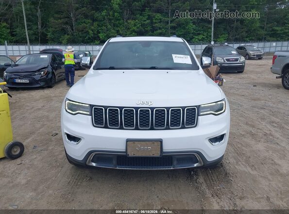 1C4RJEBG6HC713362 2017 JEEP GRAND CHEROKEE White Вид щитка приладів
