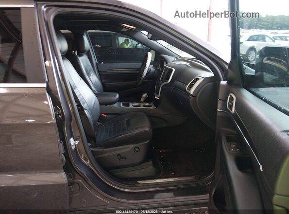 1C4RJEBG6JC113835 2018 JEEP GRAND CHEROKEE Gray Widok wnętrza z przodu
