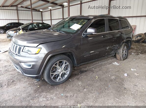 1C4RJEBG6JC113835 2018 JEEP GRAND CHEROKEE Gray Przód lewy