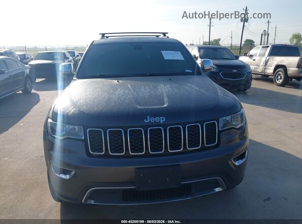 1C4RJEBG6JC301383 2018 JEEP GRAND CHEROKEE Gray Widok zestawu wskaźników