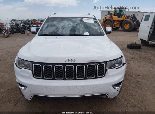 1C4RJEBG6JC353838 2018 JEEP GRAND CHEROKEE White Widok zestawu wskaźników