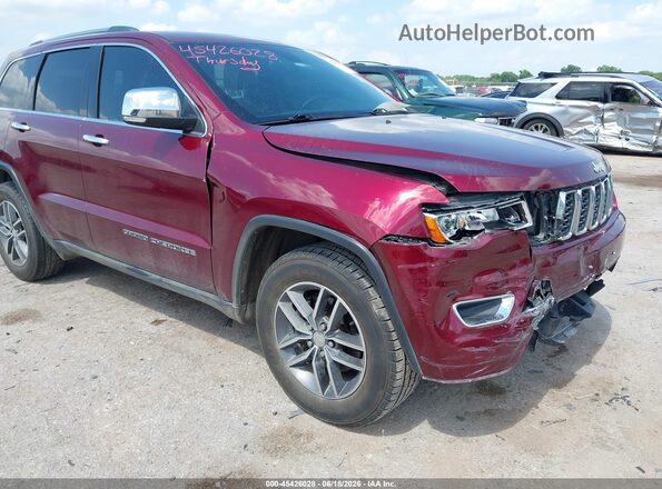 1C4RJEBG6JC514351 2018 JEEP GRAND CHEROKEE Red Front view
