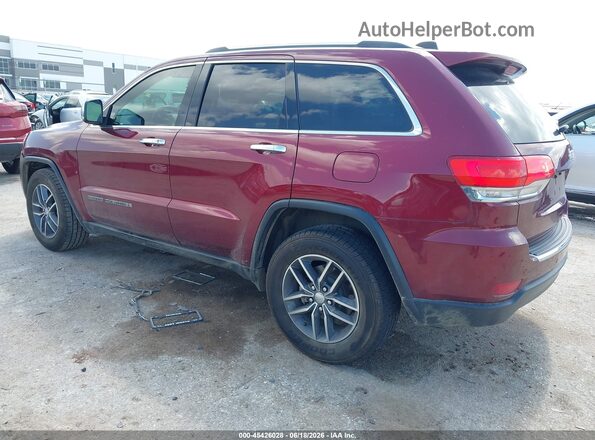 1C4RJEBG6JC514351 2018 JEEP GRAND CHEROKEE Red Rear left