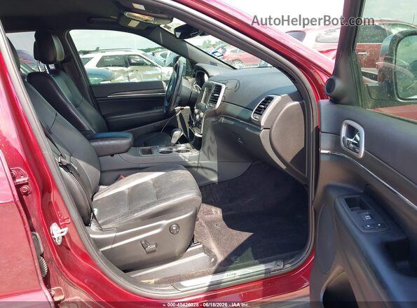 1C4RJEBG6JC514351 2018 JEEP GRAND CHEROKEE Red Front interior view