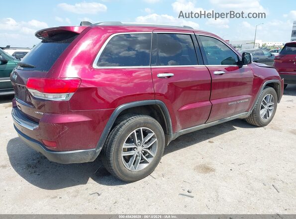 1C4RJEBG6JC514351 2018 JEEP GRAND CHEROKEE Red Rear right