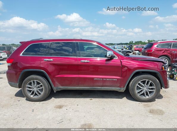 1C4RJEBG6JC514351 2018 JEEP GRAND CHEROKEE Red Rear interior view