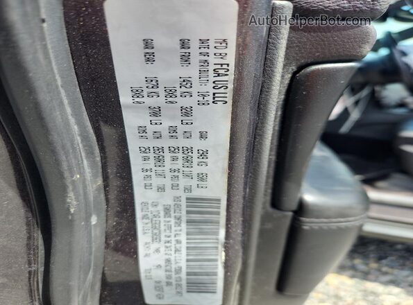 1C4RJEBG6KC603631 2019 JEEP GRAND Gray Вид наклейки з VIN-кодом