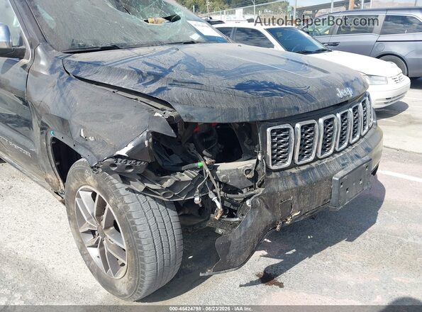 1C4RJEBG6LC285060 2020 JEEP GRAND CHEROKEE Black Widok wnętrza z tyłu