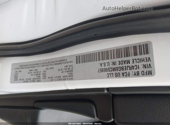 1C4RJEBG6MC596957 2021 JEEP GRAND CHEROKEE White ძრავის განყოფილების ხედი