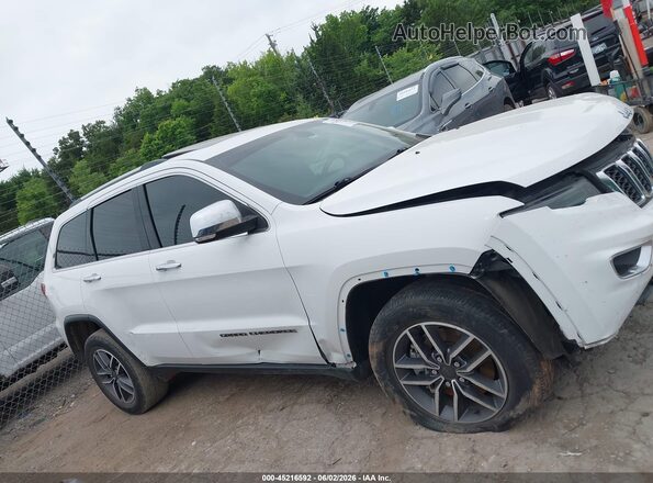 1C4RJEBG6MC596957 2021 JEEP GRAND CHEROKEE White უკანა სალონის ხედი