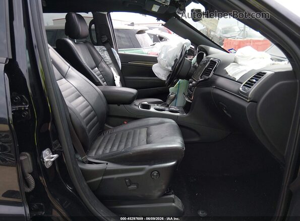 1C4RJEBG6MC783535 2021 JEEP GRAND CHEROKEE Black წინა სალონის ხედი