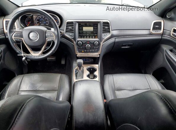 1C4RJEBG7GC352187 2016 JEEP GRAND Black Вид панелі приладів