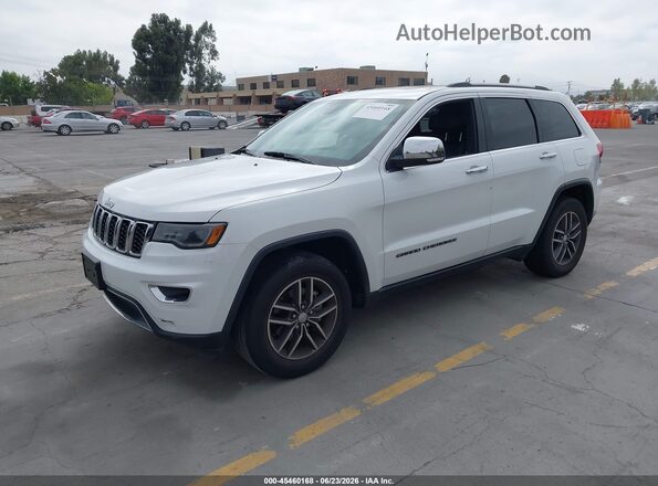 1C4RJEBG7HC920603 2017 JEEP GRAND CHEROKEE White Առջևի ձախ երեք քառորդ տեսարան