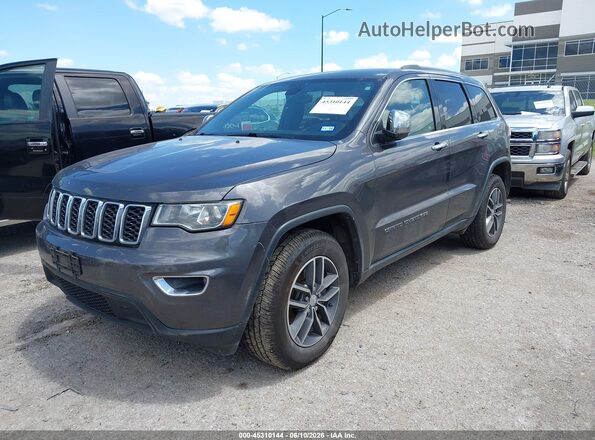 1C4RJEBG7JC391871 2018 JEEP GRAND CHEROKEE Gray წინა მარცხენა ხედი სამი მეოთხედიდან