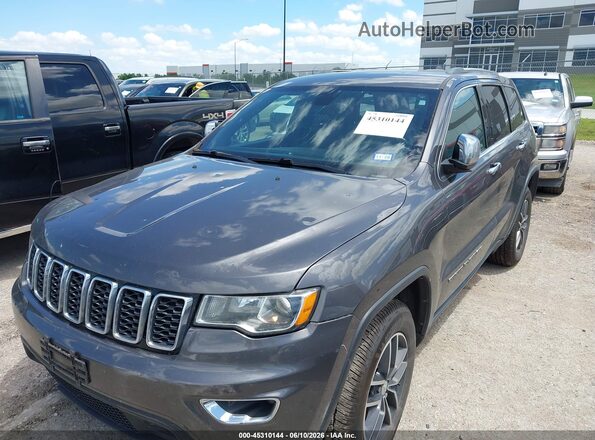 1C4RJEBG7JC391871 2018 JEEP GRAND CHEROKEE Gray წინა ხედი