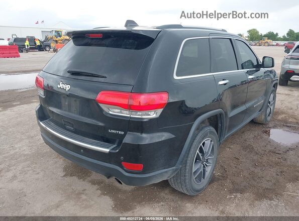 1C4RJEBG8KC689945 2019 JEEP GRAND CHEROKEE Black უკანა მარჯვენა