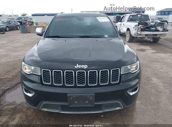 1C4RJEBG8KC689945 2019 JEEP GRAND CHEROKEE Black ხელსაწყოთა პანელის ხედი
