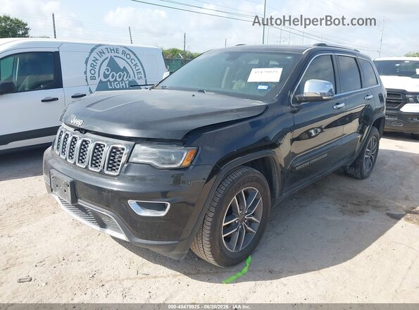 1C4RJEBG8LC407269 2020 JEEP GRAND CHEROKEE Black Առջևի ձախ երեք քառորդ տեսարան